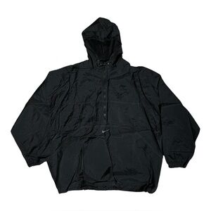 Vintage Nike Anorak Windbreaker Jacket Black